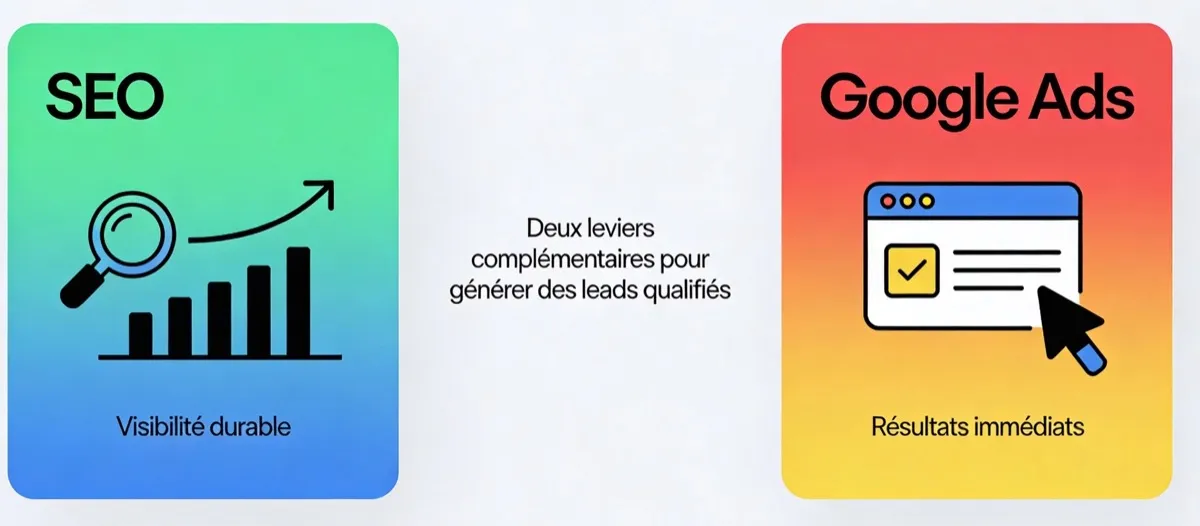 Google Ads ou SEO : le guide honnête pour ne pas cramer votre budget en 2026